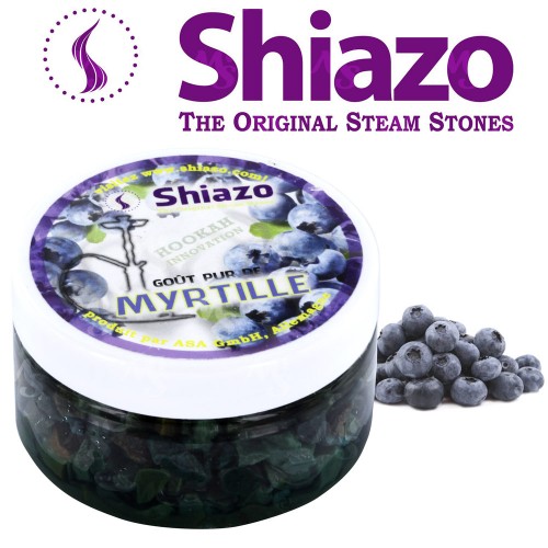 Recipient cu pietre minerale aromate pentru narghilea Shiazo Blueberry